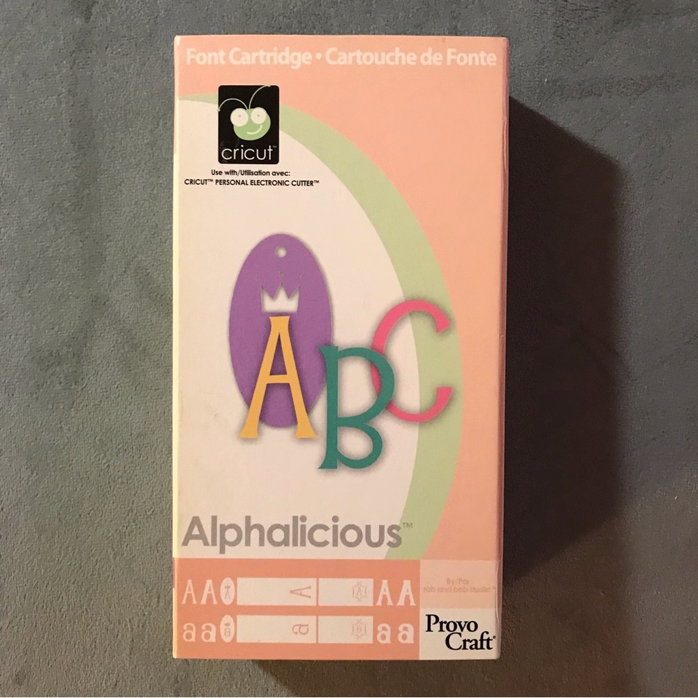 Cricut ALPHALICIOUS font